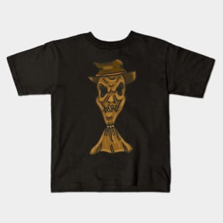 Scary Scarecrow Kids T-Shirt